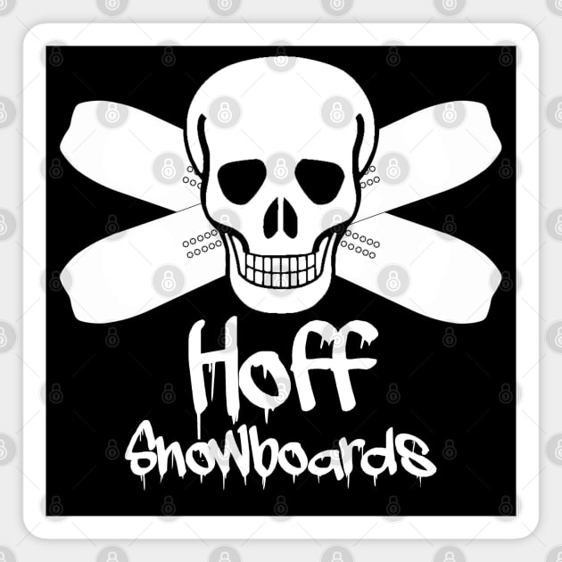 Hoff Skull and Crossboards Magnet by timtopping